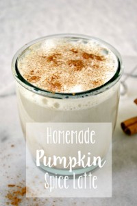 Homemade Pumpkin Spice Latte // Life Anchored